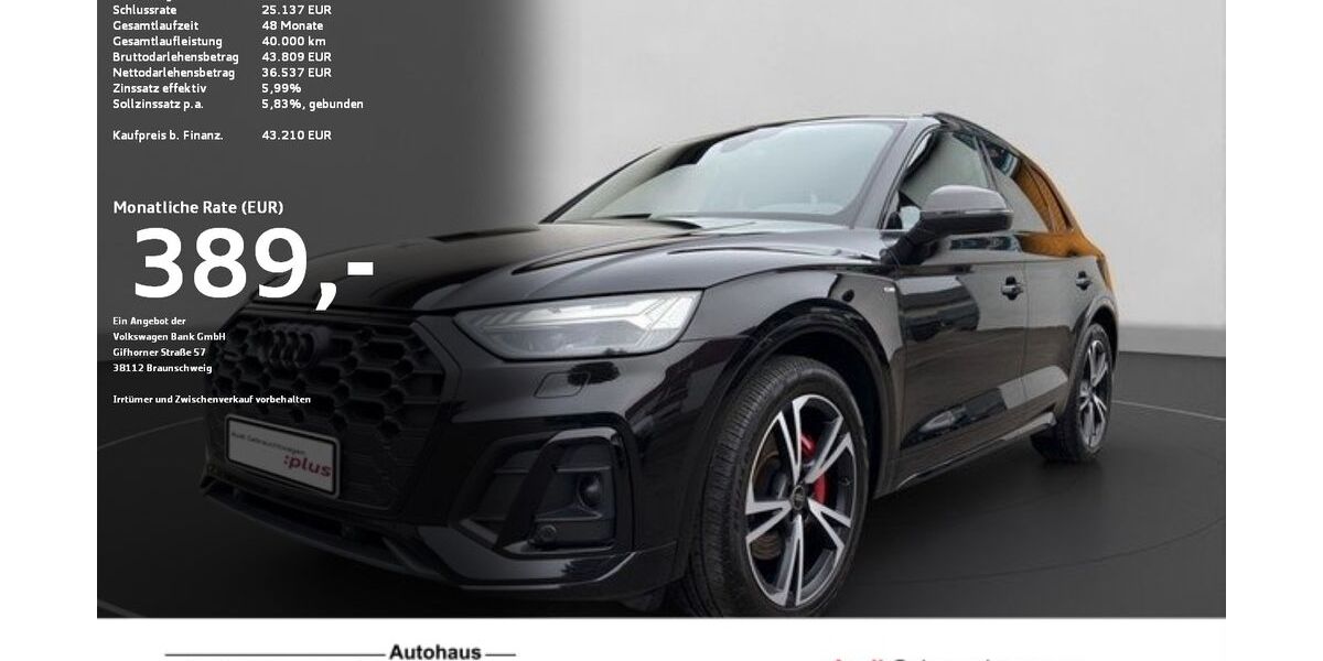 Audi Q5 73.333 km 43.210 &euro; Ravensburg 88214