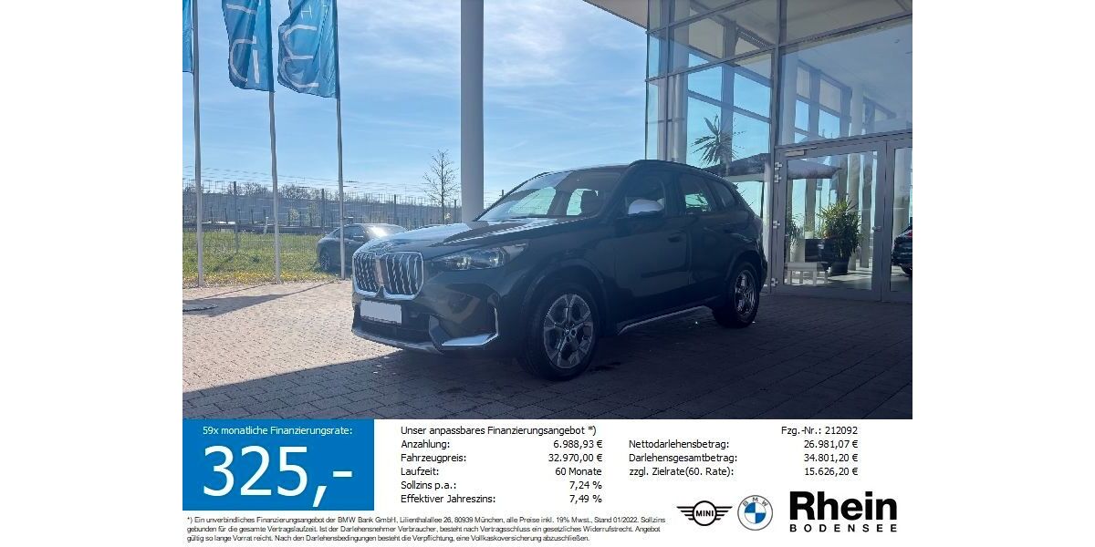 BMW X1 65.389 km 29.880 &euro; Friedrichshafen 88046