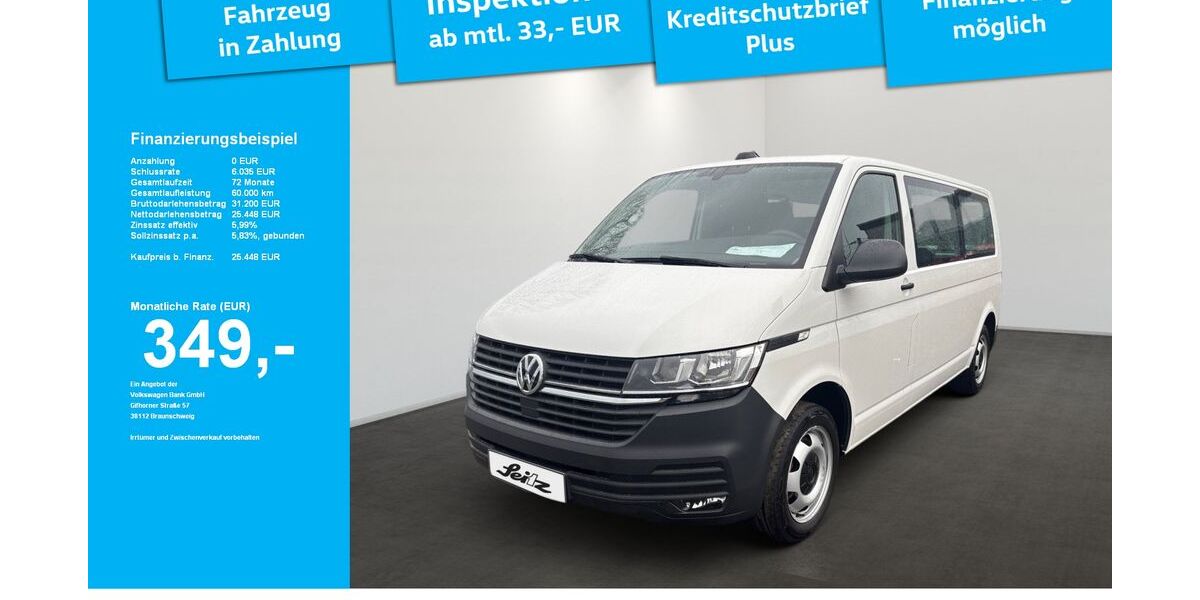 VW T6 Kombi 117.995 km 24.980 &euro; Weingarten 88250
