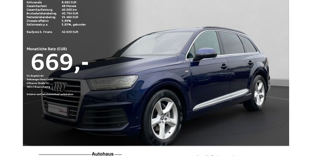 Audi Q7 68.055 km 42.110 &euro; Ravensburg 88214