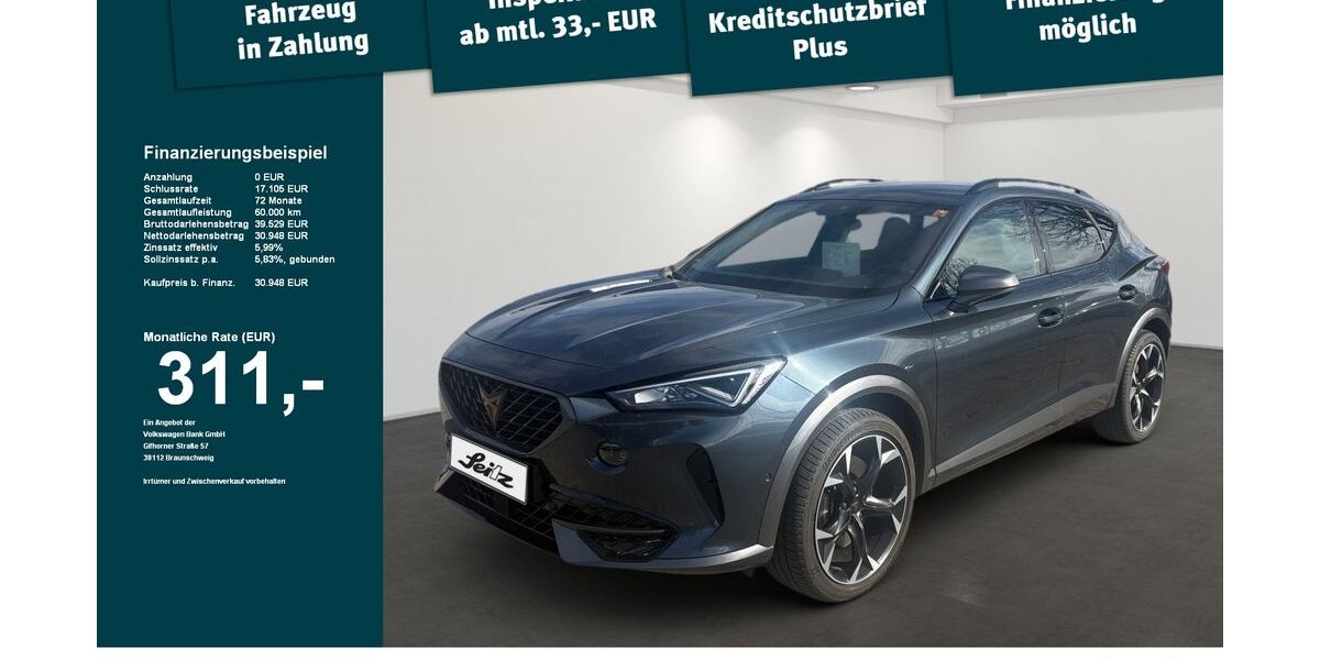 Cupra Formentor 20.900 km 30.930 &euro; Weingarten 88250