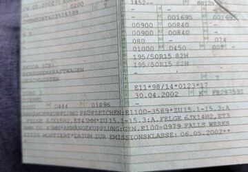 Skoda Fabia 370.695 km 2.500 &euro; Bergatreute 88368