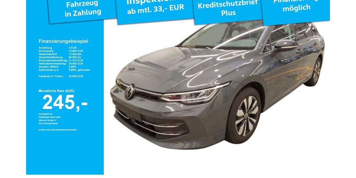 VW Golf 14.080 km 24.550 &euro; Wangen im Allgäu 88239