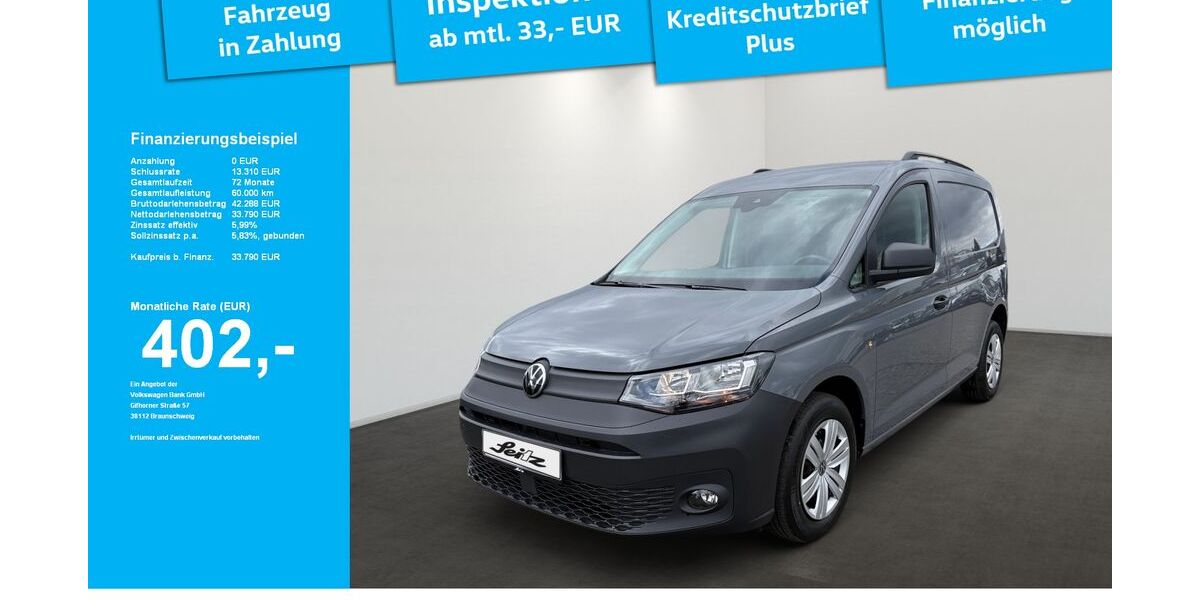 VW Caddy 12.050 km 33.290 &euro; Weingarten 88250