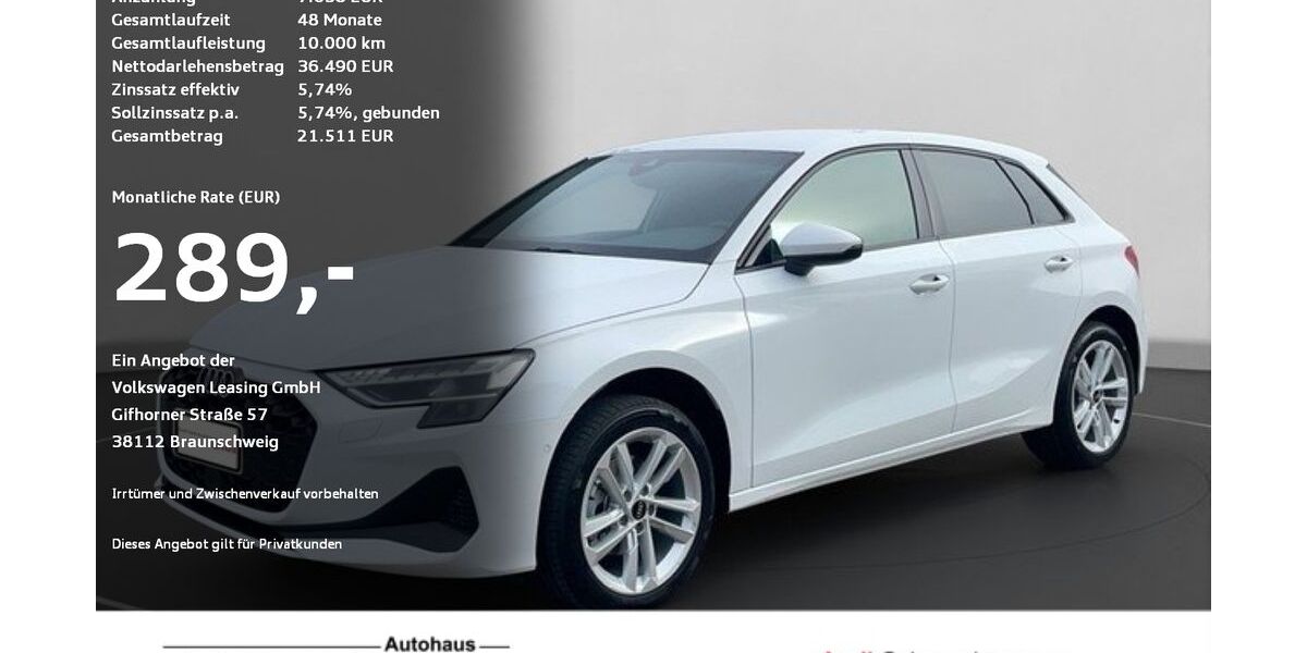 Audi A3 8.357 km 33.310 &euro; Ravensburg 88214