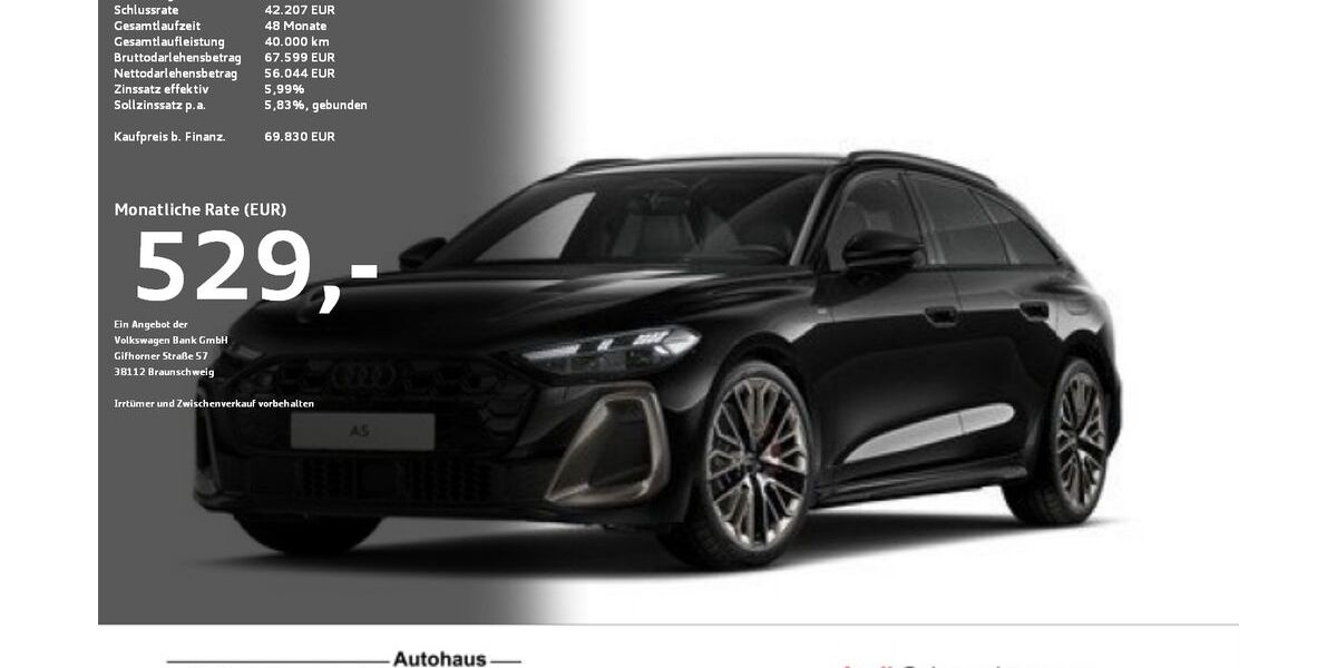 Audi A5 12.600 km 69.830 &euro; Ravensburg 88214