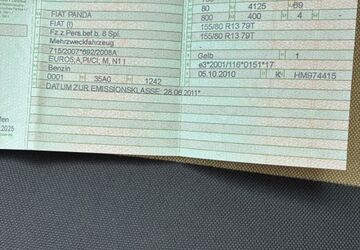 Fiat Panda 102.933 km 2.199 &euro; Überlingen 88662