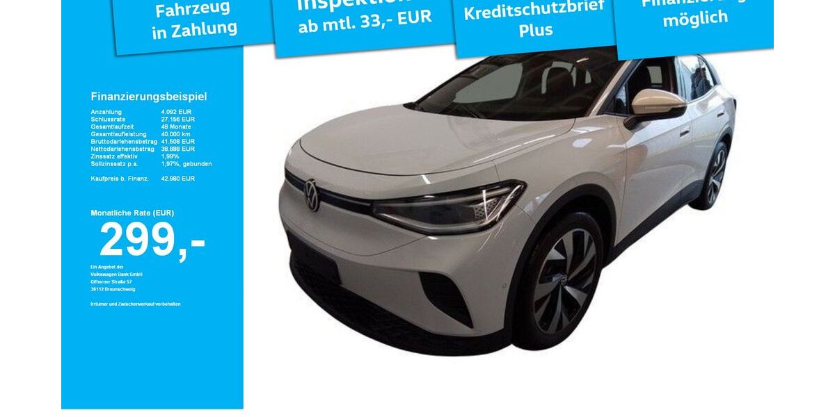 VW ID.4 3.650 km 42.648 &euro; Lindau 88131