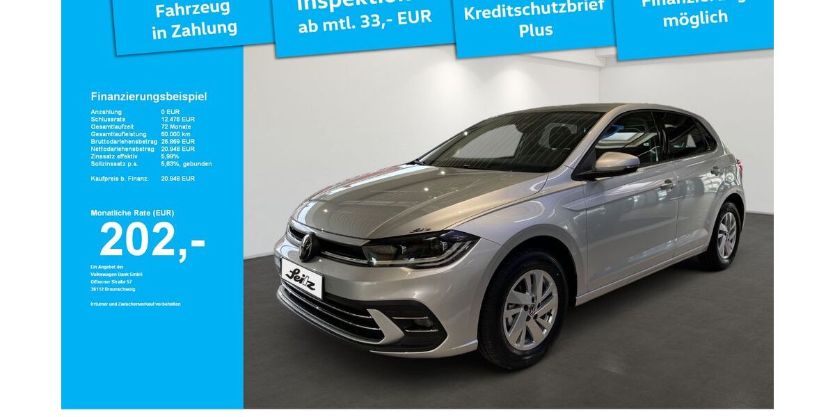 VW Polo 5.700 km 20.898 &euro; Weingarten 88250
