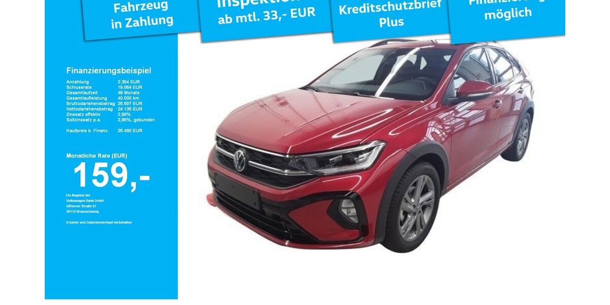 VW Taigo 6.420 km 26.190 &euro; Lindau 88131