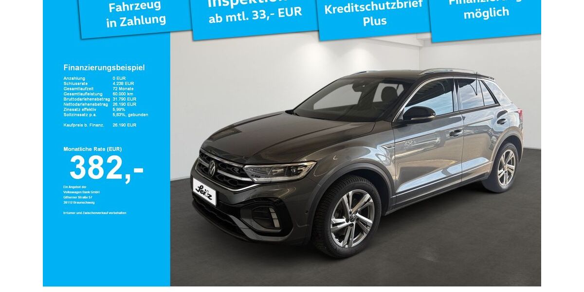 VW T-Roc 34.954 km 25.799 &euro; Weingarten 88250