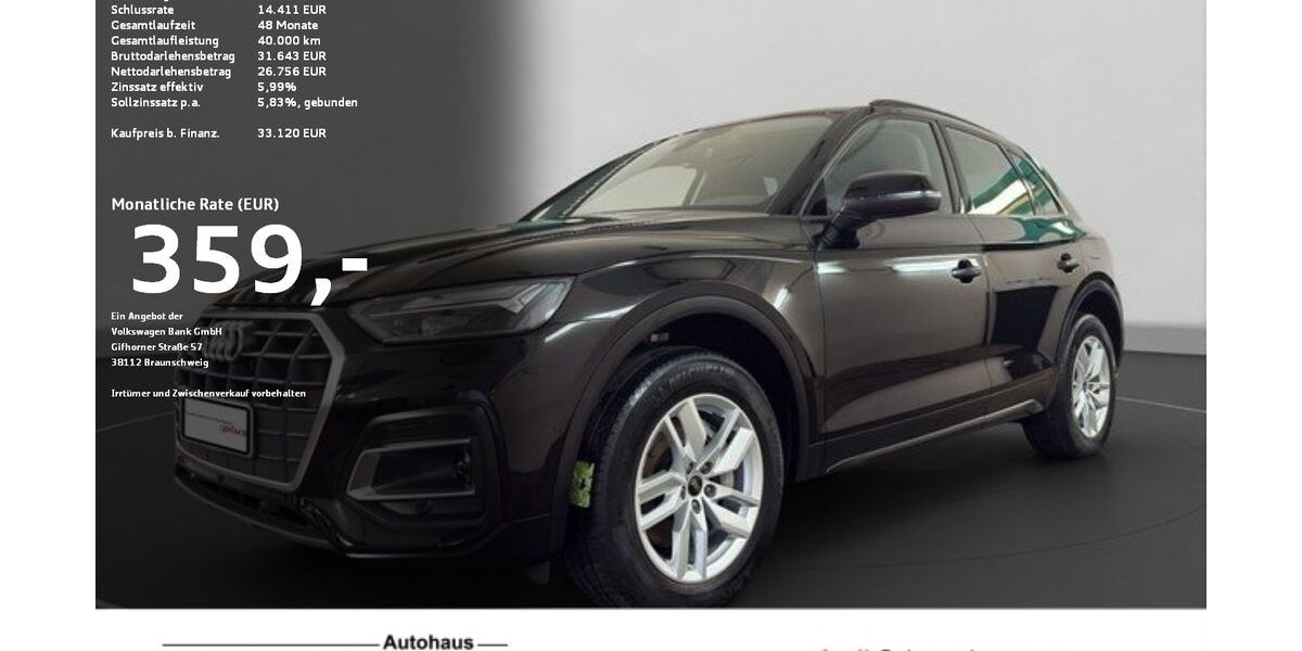 Audi Q5 82.594 km 32.820 &euro; Ravensburg 88214